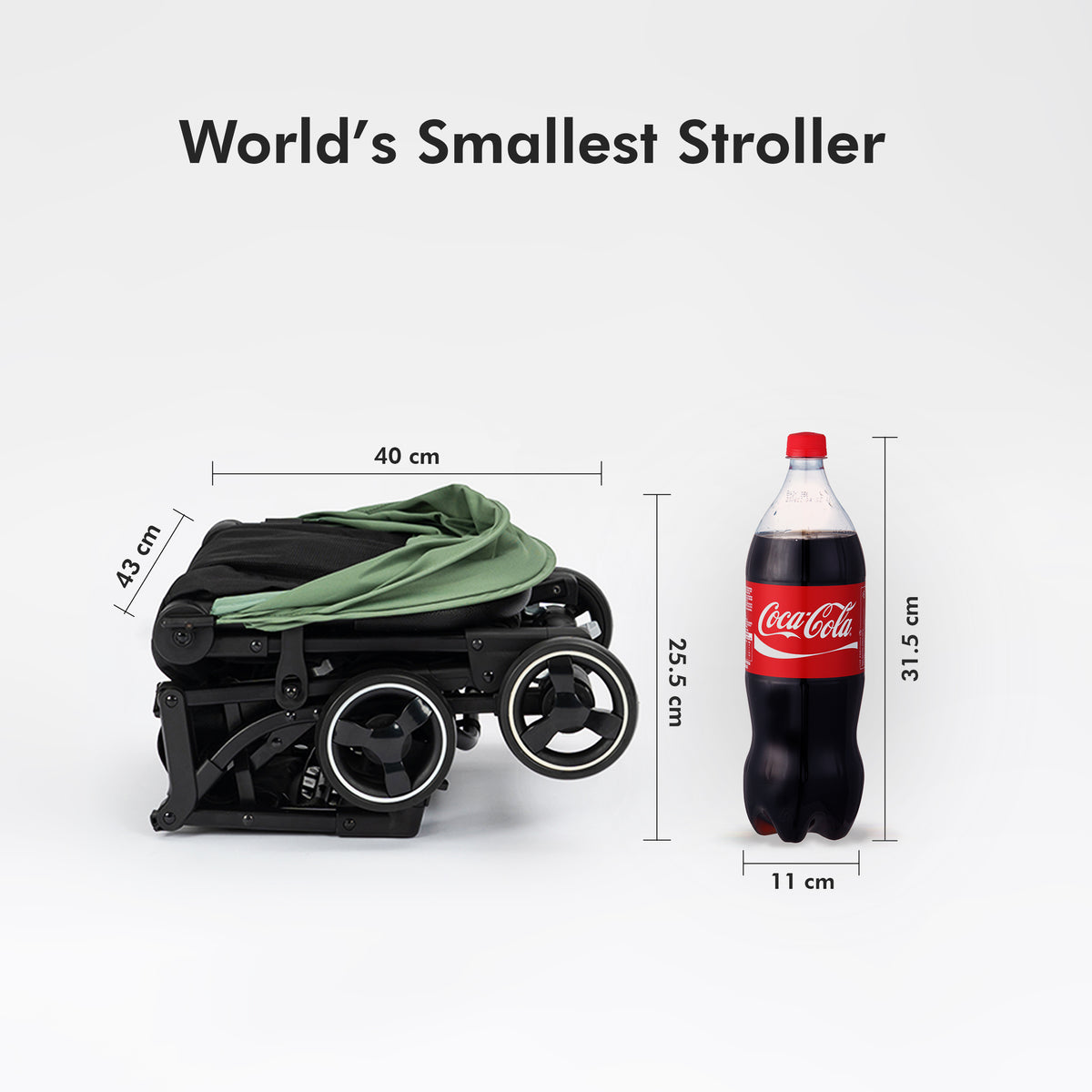 Aircubs Mini Stroller - World's Smallest
